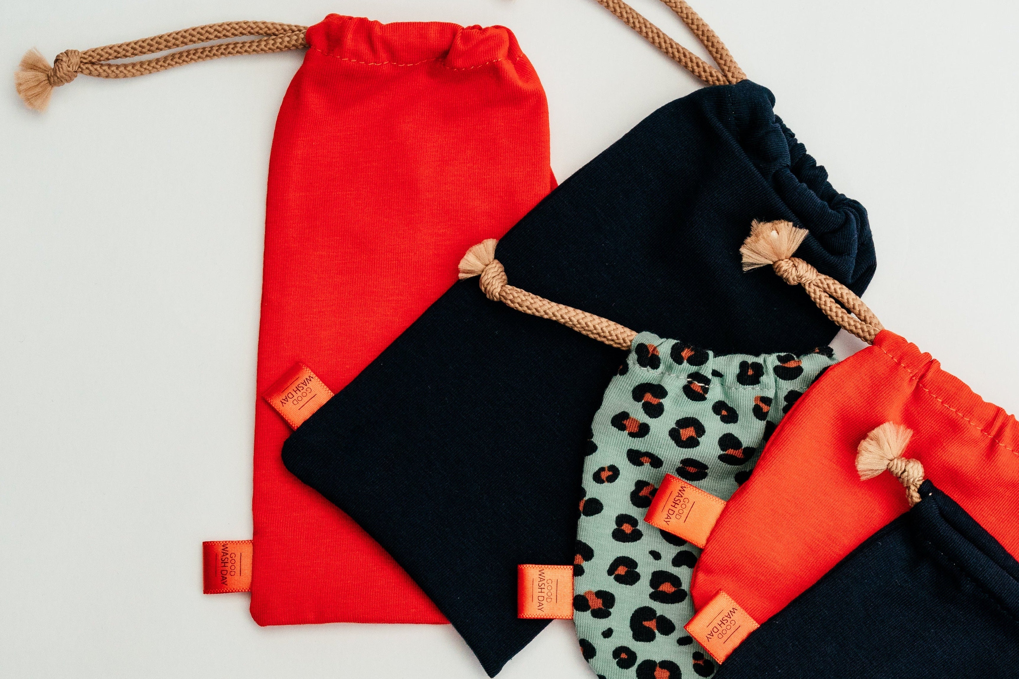 Drawstring Bags & Hair Accessories