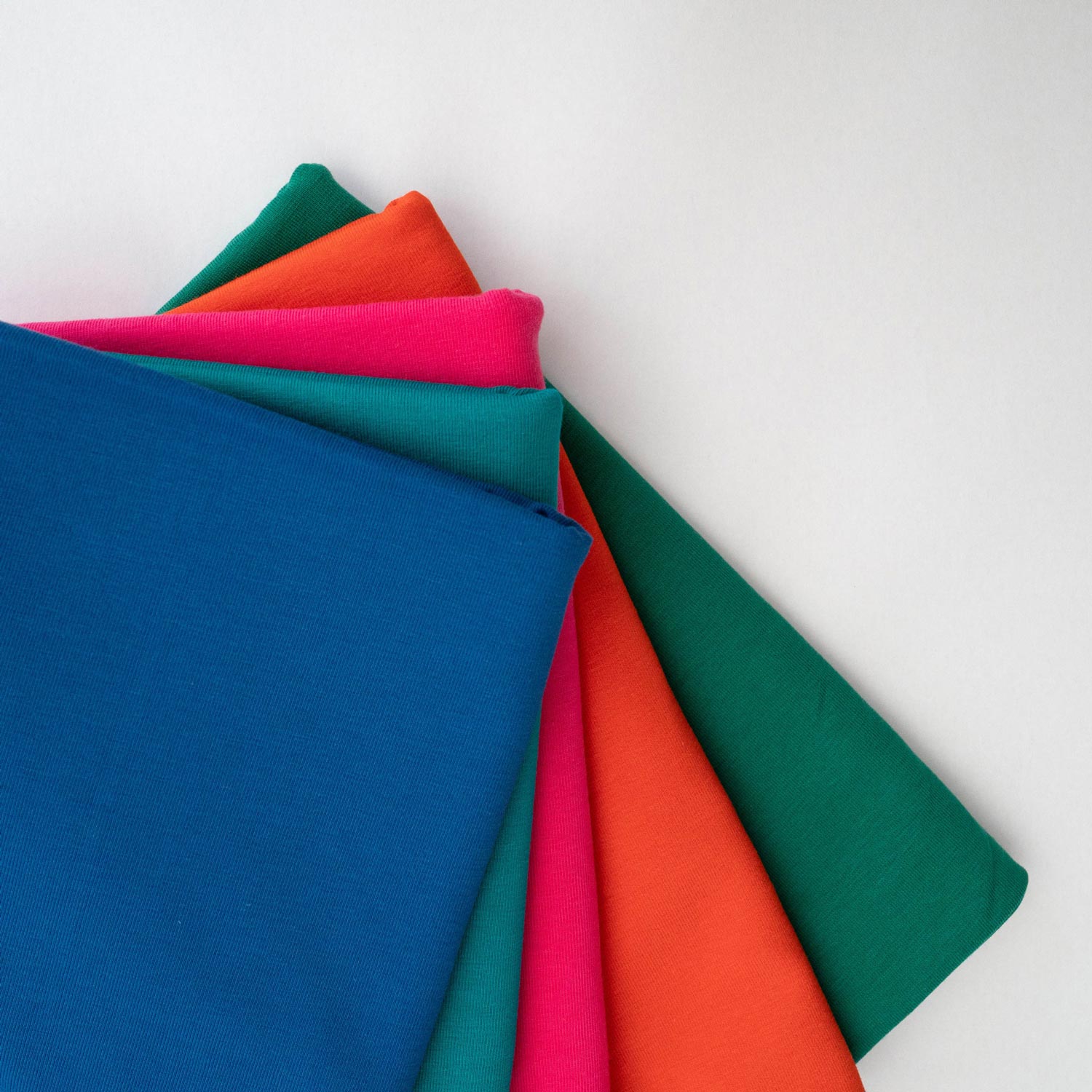 Organic jersey cotton hair towels in multiple bright jewel plain colours – Good Wash Day