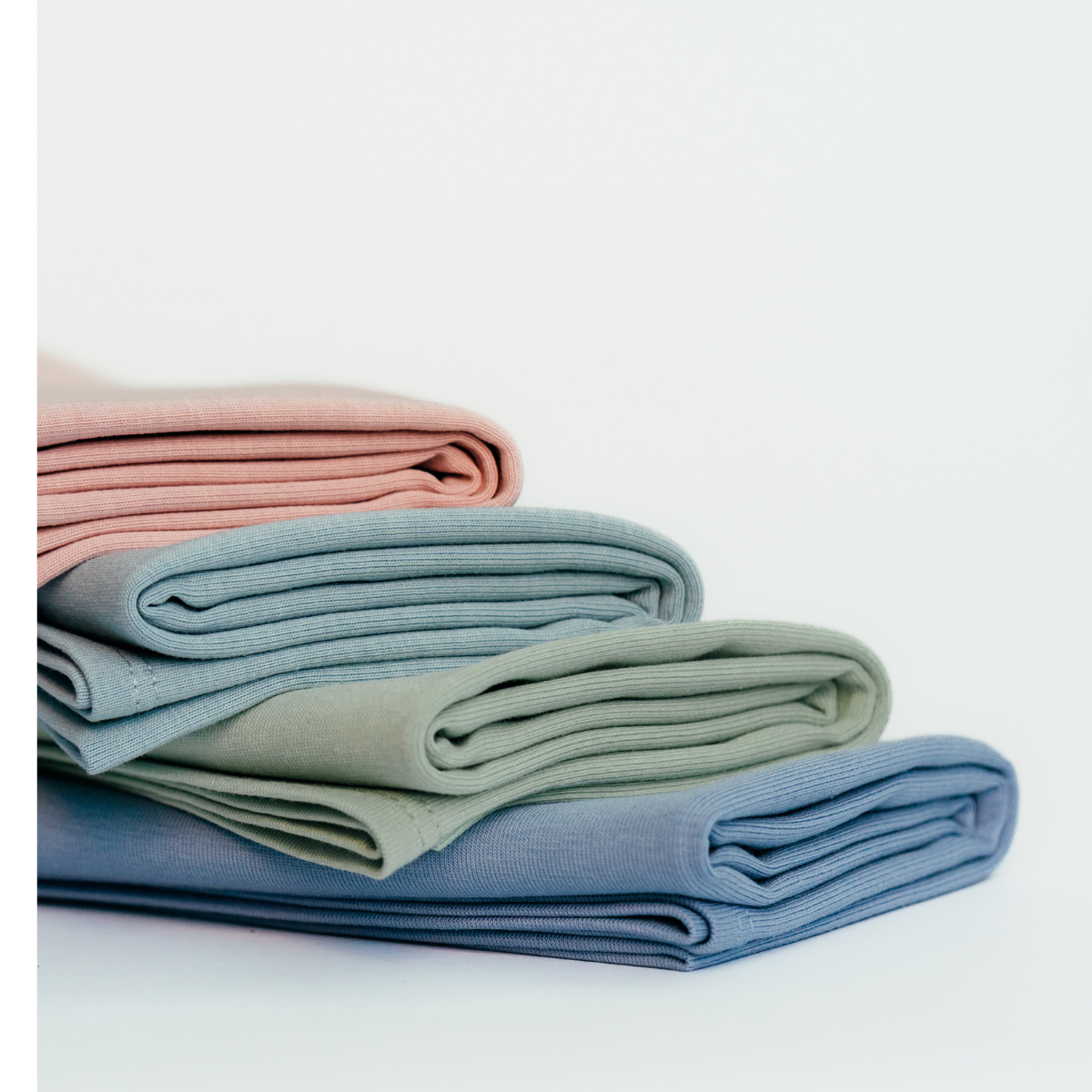 Organic Jersey Cotton Hair Towel – Pastel Colours